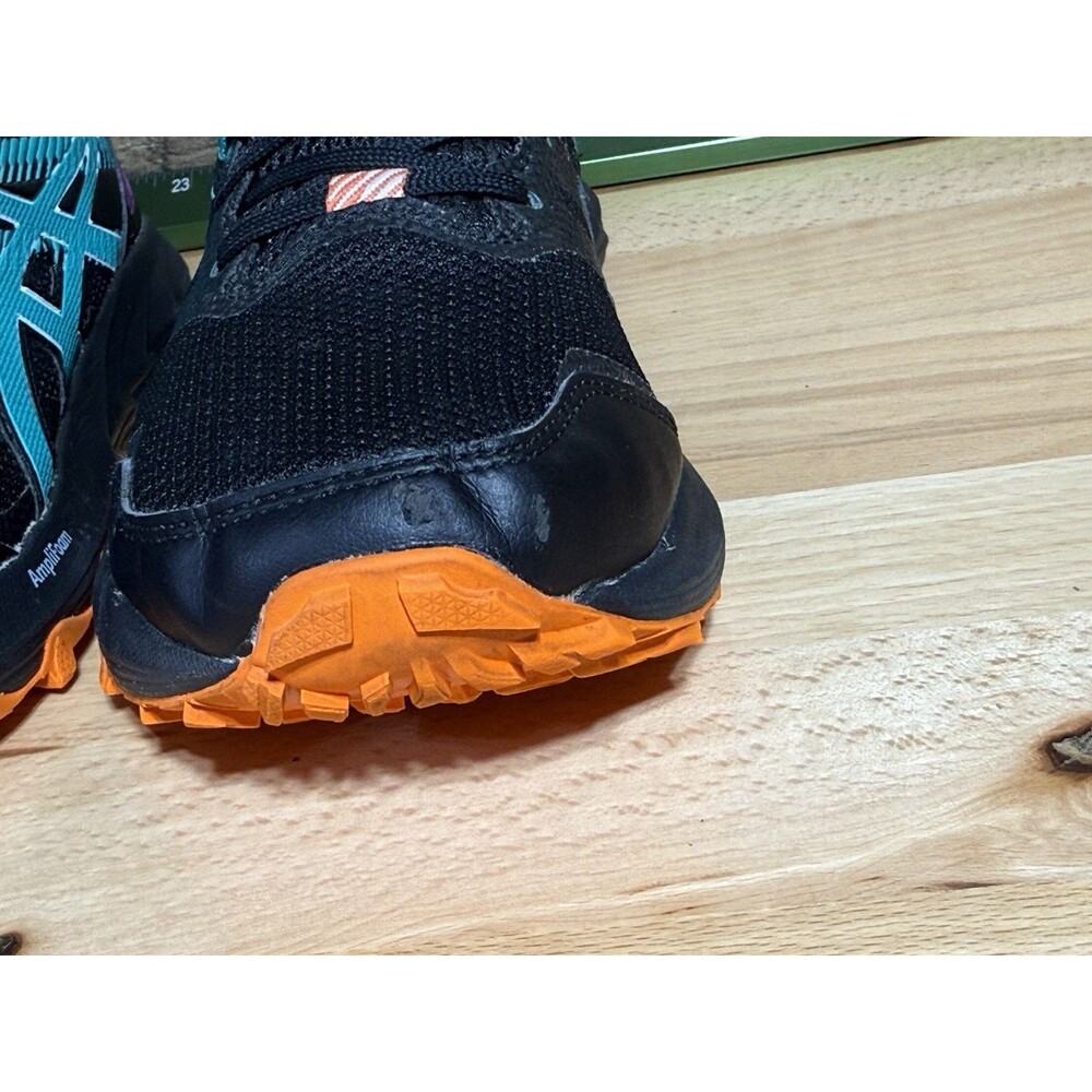 Asics Gel-Sonoma Trail Running Shoes Black Lavender Green 9 Beautiful Colorway - Picture 8 of 11